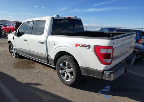 2022 Ford F-150 King Ranch z USA, uszkodzony, nr VIN 1FTFW1E84NFA89721